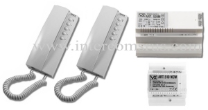 Handset Intercom with 2 stations